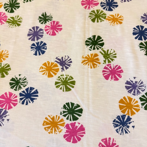 NWOT Gudrun Sjödén Organic Cotton Top – Floral Print – S – Lightweight & Soft - Picture 3 of 5